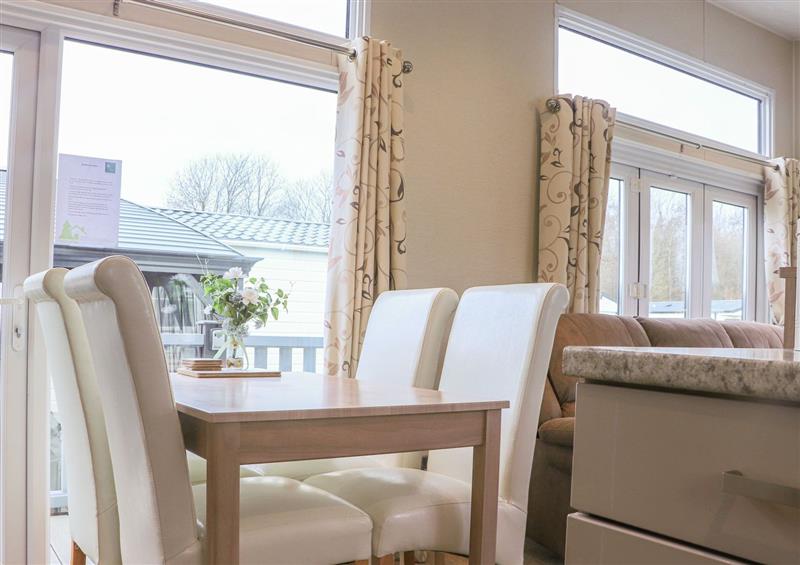 Enjoy the living room at Tiptoes Lodge, Borwick near Carnforth
