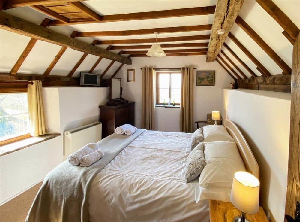 Double bedroom at Titchbourne Cottage in Clee St Margaret, near Ludlow, Shropshire