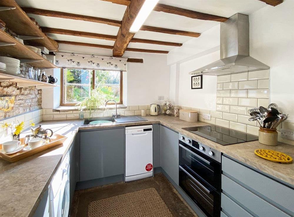 Kitchen at Titchbourne Cottage in Clee St Margaret, near Ludlow, Shropshire