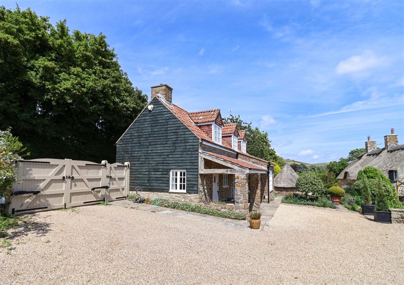 Outside Tithe Barn Cottage