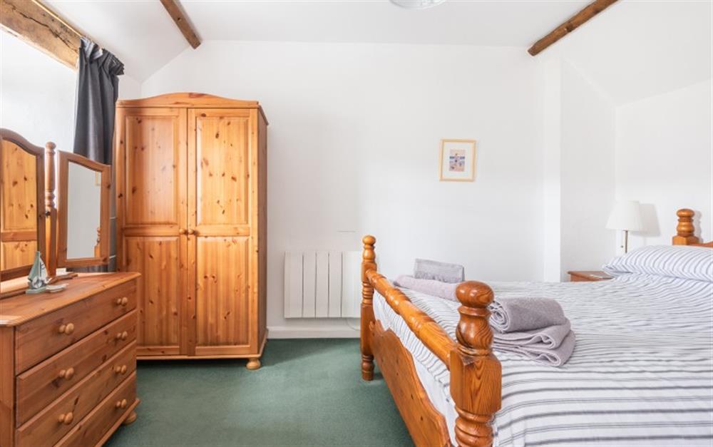 Double bedroom at Titmouse Cottage in Tintagel