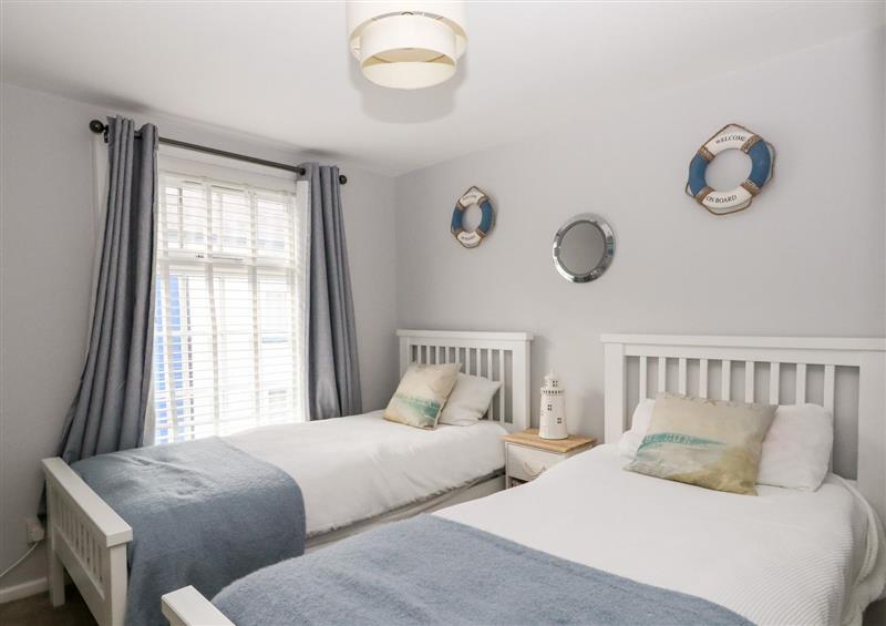 One of the 2 bedrooms at Tivolli Cottage, Weymouth