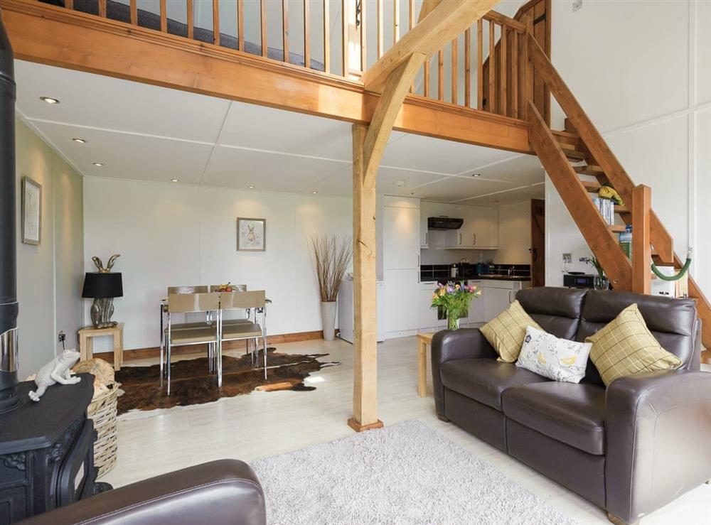 Characterful interior with mezzanine