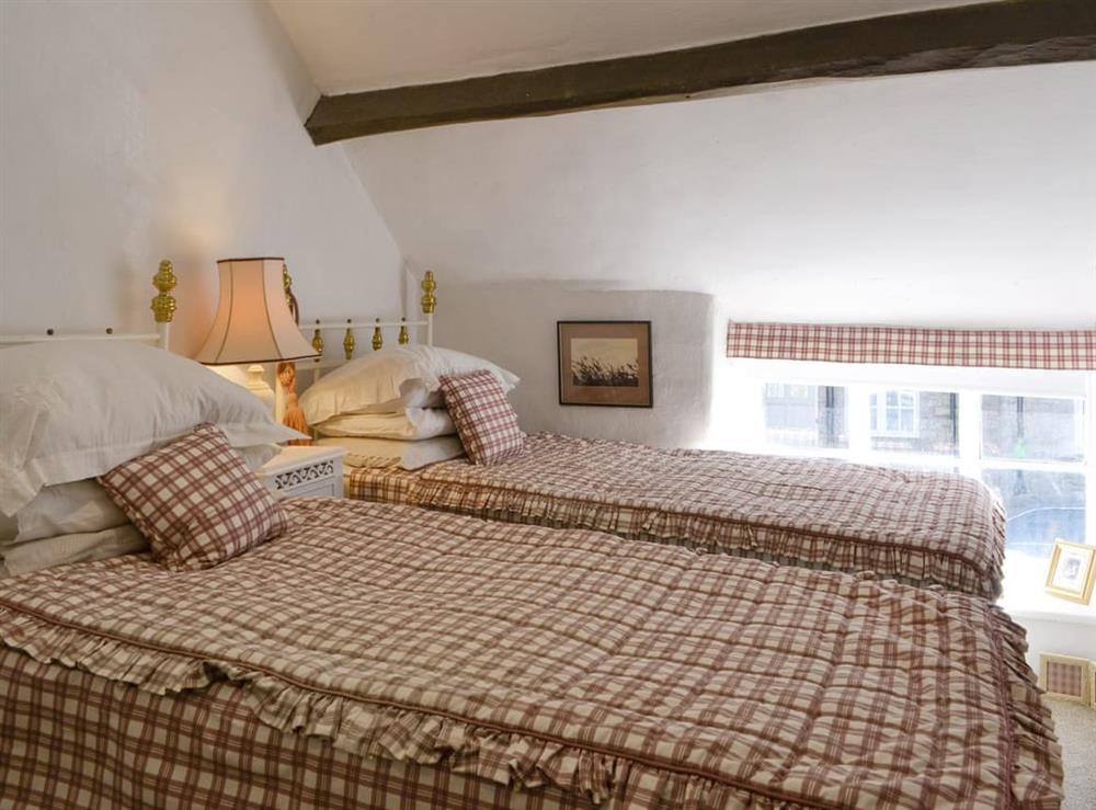 Inviting twin bedroom at Toad Hall in Helmsley, North Yorkshire