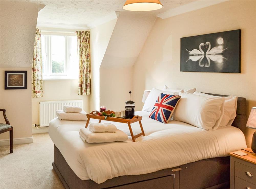 Double bedroom at Toadstool Cottage in Ludham, Norfolk