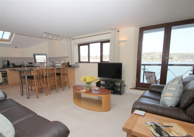 Enjoy the living room at Tobys Quay, Falmouth