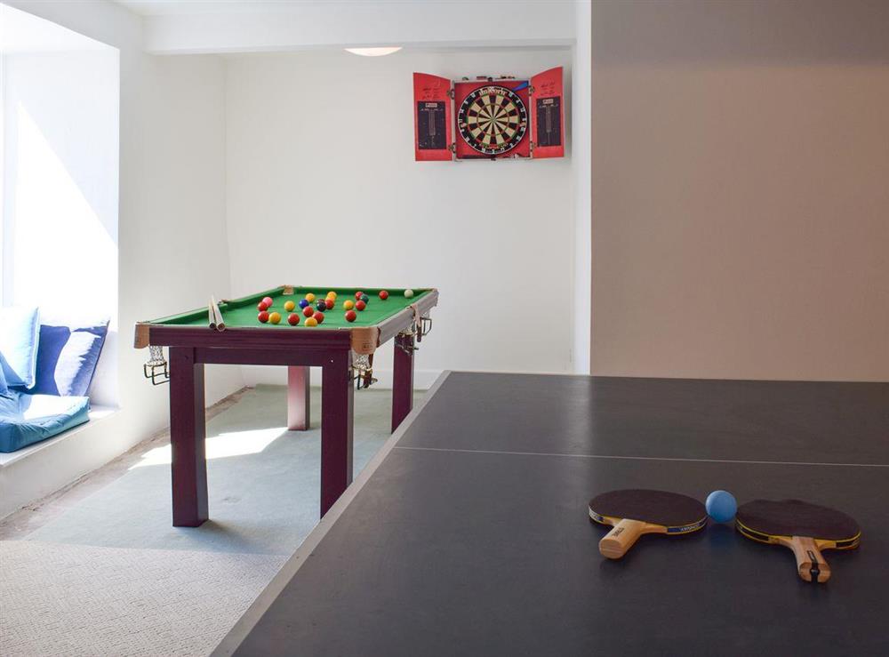 Light and airy games room at Tock How View in Outgate, Hawkshead, Cumbria., Great Britain