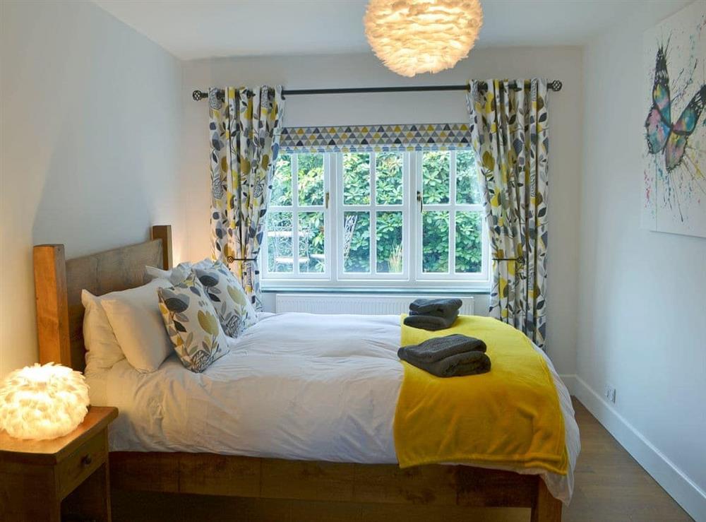 Relaxing double bedroom at Tock How View in Outgate, Hawkshead, Cumbria., Great Britain