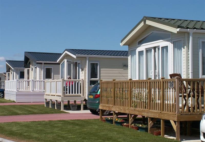 Some of the holiday accommodation at Tocketts Mill Country Park in Guisborough, Moors and Coast