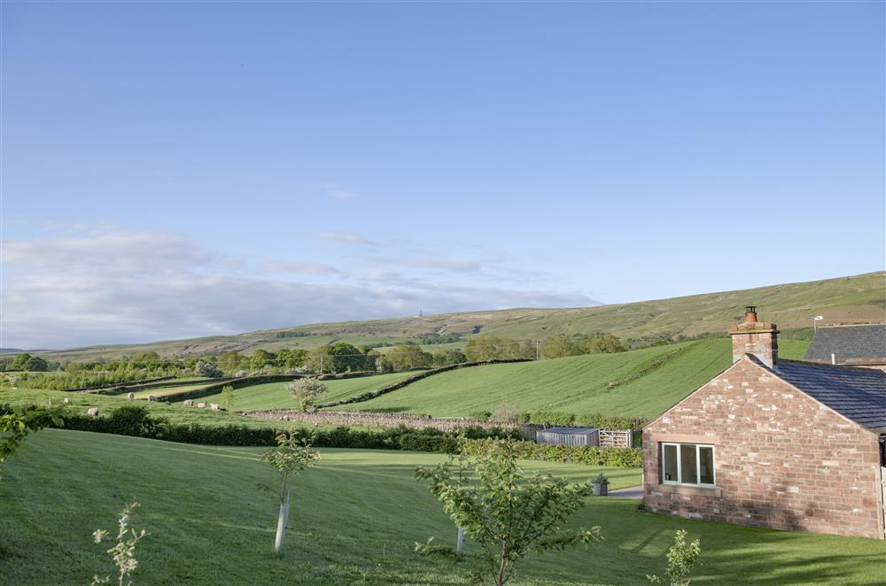 Exceptional views from Todd Hills Hall Farmhouse look out on to the Pennines at Todd Hills Hall Farmhouse and Vale Croft, Melmerby