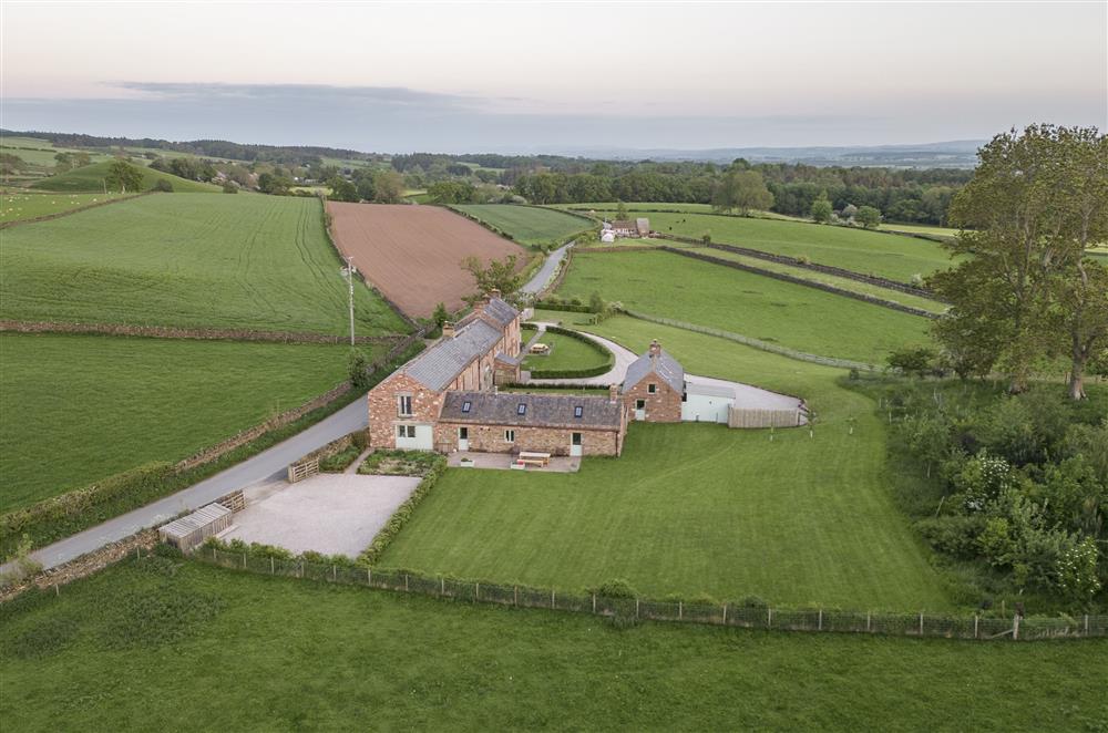 Todd Hills Hall Farmhouse, Gill Beck Barn and Vale Croft are located in the rolling landscape of the Eden Valley