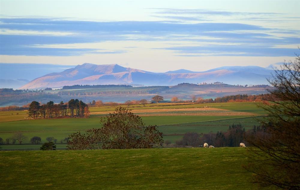 Breathtaking views of the Cumbrian countryside at Todd Hills Hall Farmhouse, Melmerby