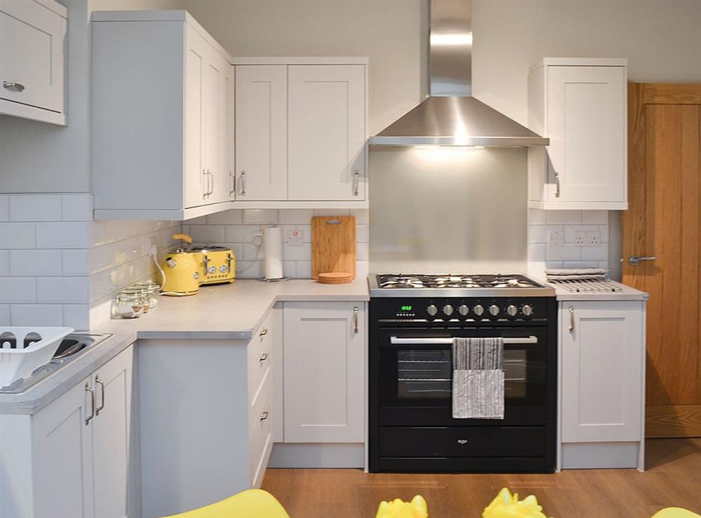 Well appointed kitchen at Tolcarne Retreat in Newquay, Cornwall