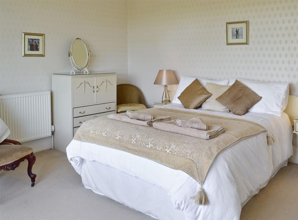 Double bedroom at Toll Cottage in Carisbrooke, near Newport, Isle of Wight