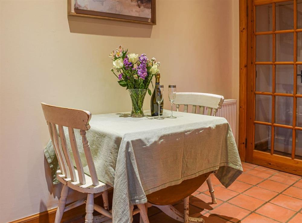 Dining Area at Toll Cottage in Forgandenny, Perthshire