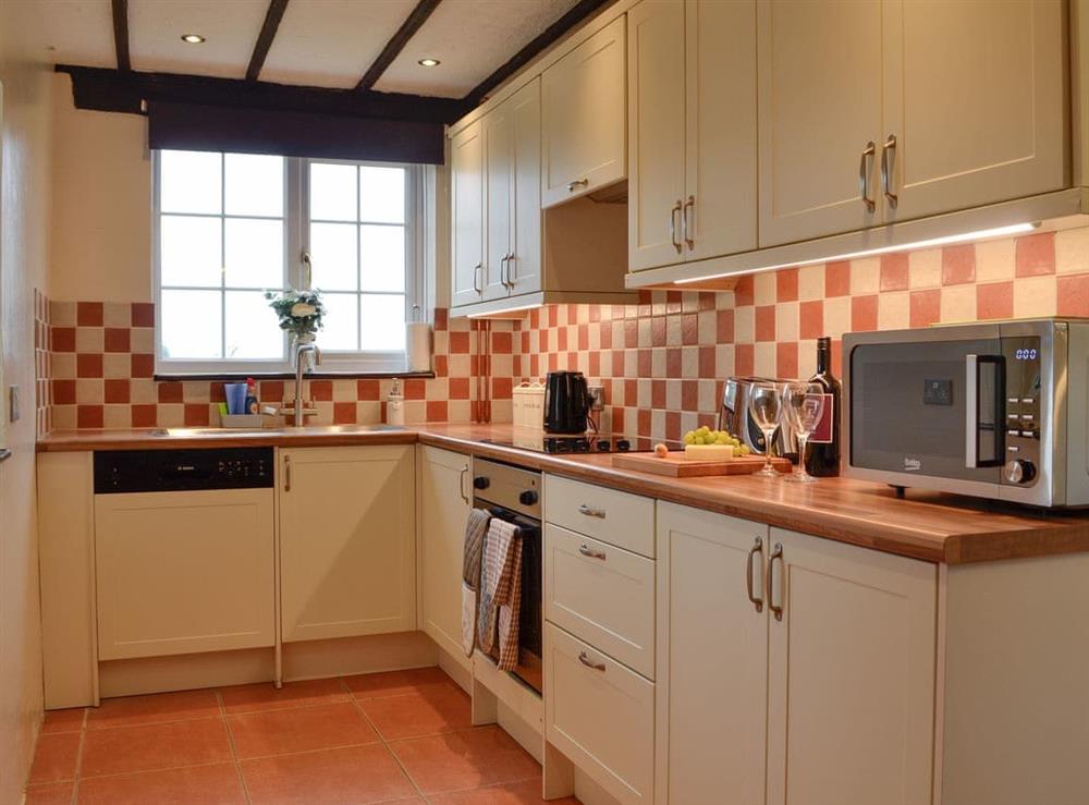 Kitchen at Tollgate Cottage in Blythburgh, near Southwold, Suffolk