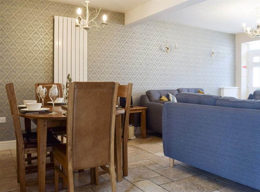 Convenient dining area at Tommys Cottage in Keswick, Cumbria