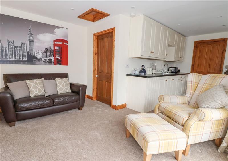 Enjoy the living room at Toms cabin, Knaresborough