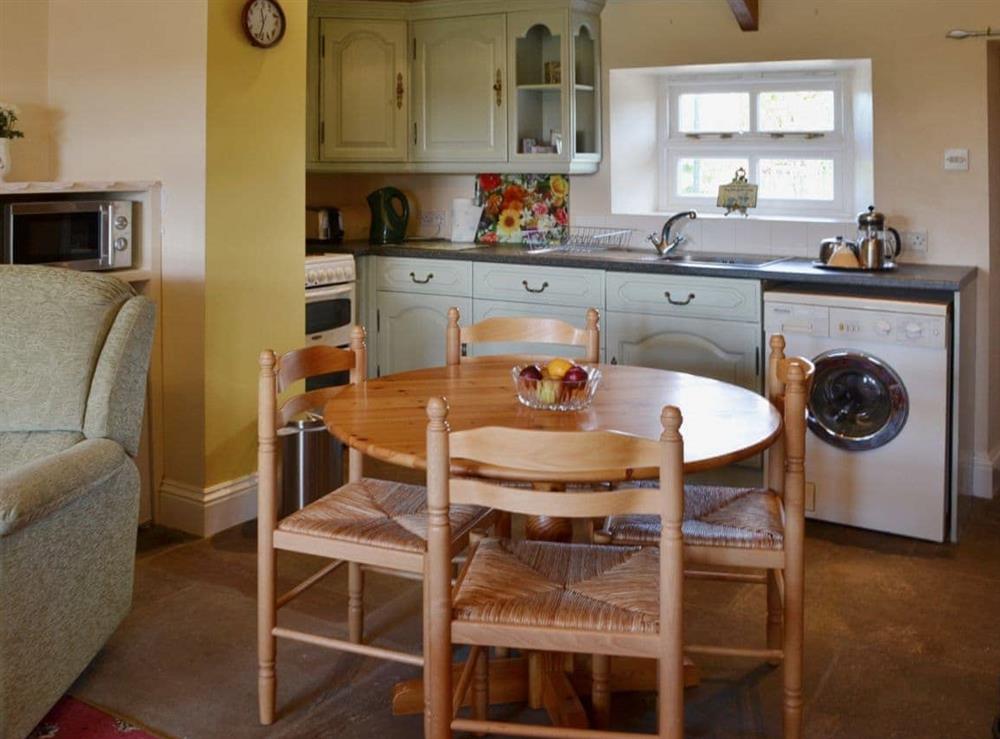 Open plan living/dining room/kitchen (photo 3) at Toms Cottage in Caldwell, near Richmond, North Yorkshire