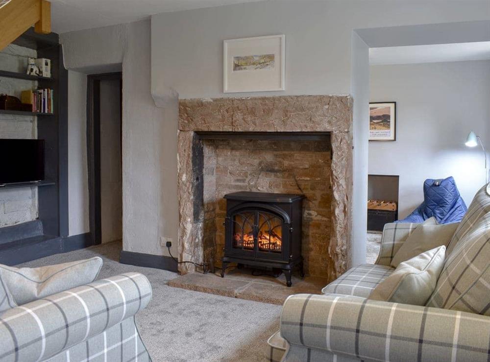 Comfy living room at Toms Cottage in Melmerby, near Penrith, Cumbria