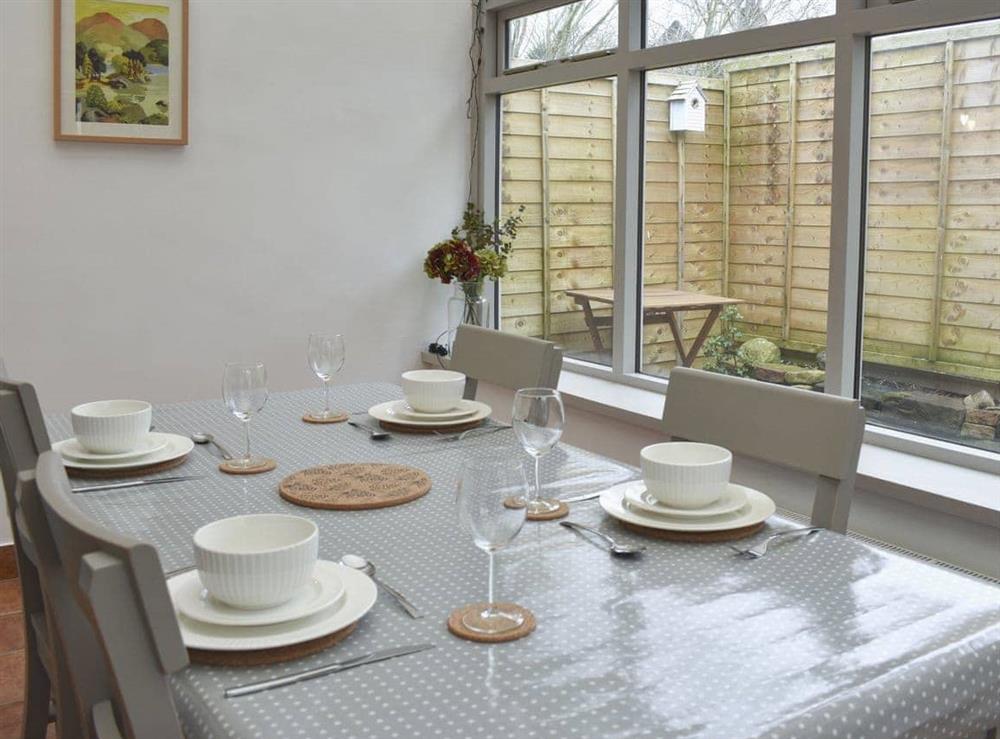 Dining Area at Toms Cottage in Melmerby, near Penrith, Cumbria