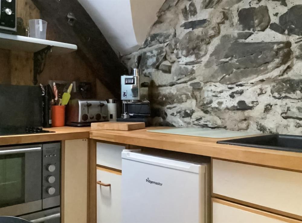 Kitchen at Top Cottage in Barmouth, Gwynedd