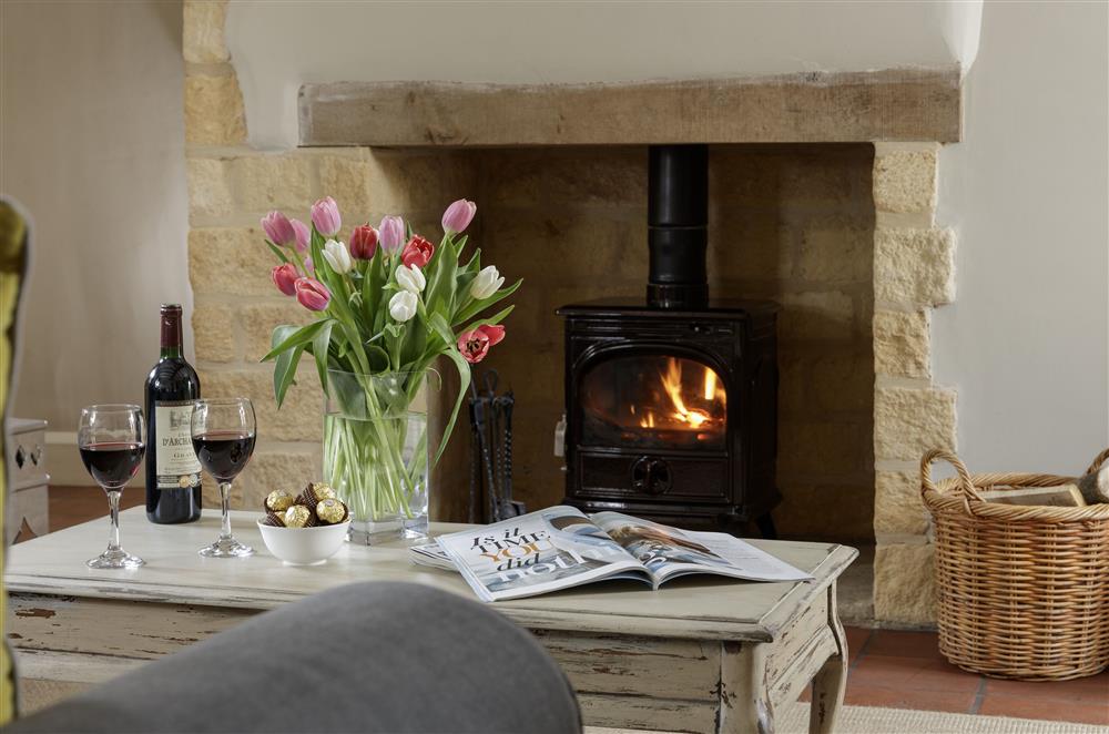 Enjoy the wood burning stove on cooler evenings