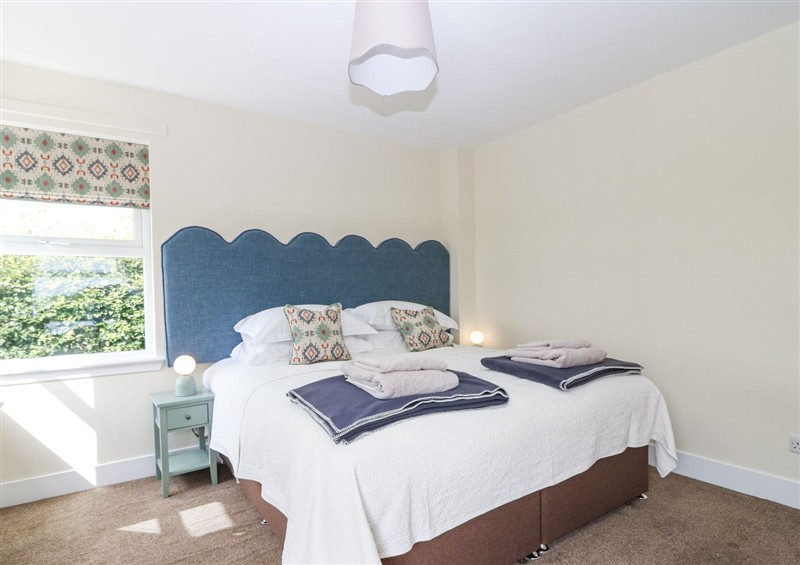 One of the bedrooms at Top Cottage, Cupar