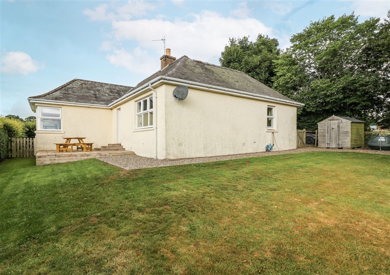 The garden at Top Cottage, Cupar