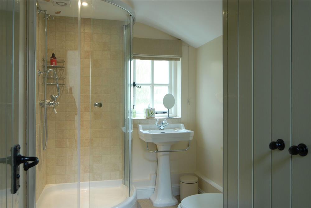 En-suite shower room at Top Cottage, Oddington, Upper Oddington