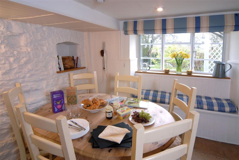 The dining area of the kitchen at Top Cottage, Oddington, Upper Oddington