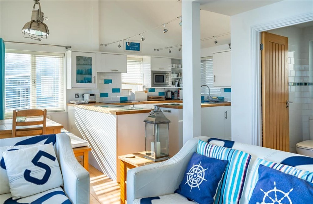 Interior at Top Deck in Portscatho, Cornwall