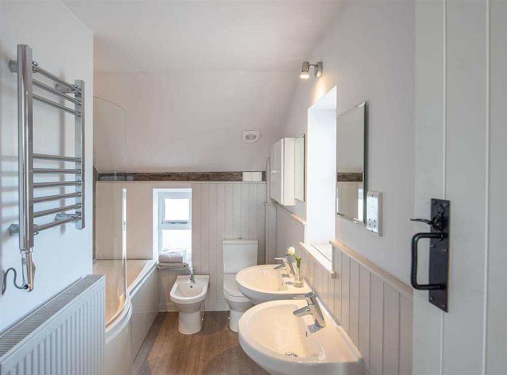 En-suite at Top House in Forden, Powys