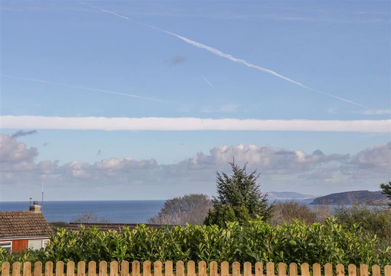 Rural landscape at Top Of The Lane Holiday Apartment, Benllech
