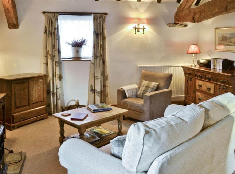Living room at Tophams Laithe in Conistone with Kilnsey, Grassington, North Yorkshire