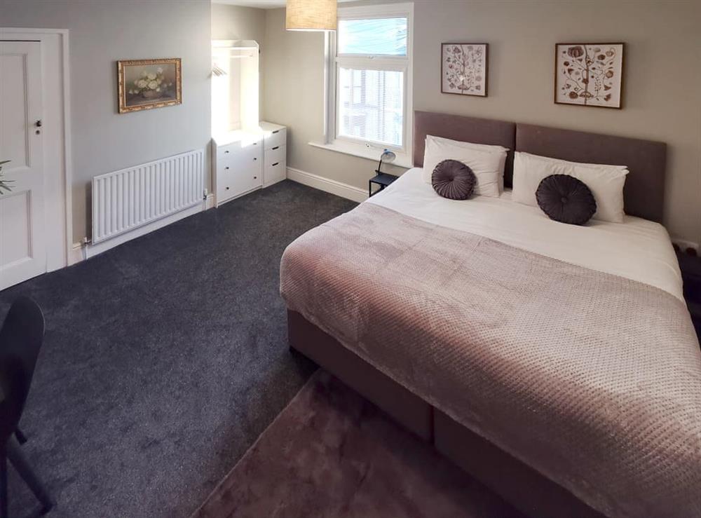 Double bedroom at Topmast in Whitby, North Yorkshire