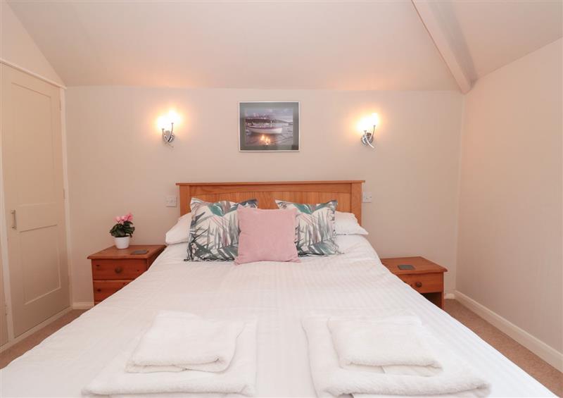 One of the 4 bedrooms at Topside, Salcombe