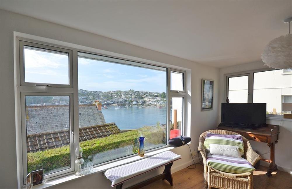 Views from the sitting room out across the estuary at Topsides, Fowey