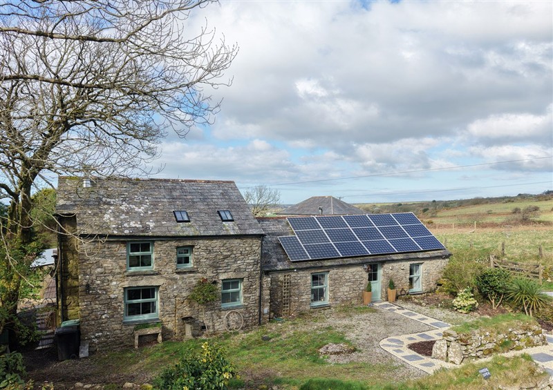 Outside Tor Farm at Tor Farm, Advent near Camelford