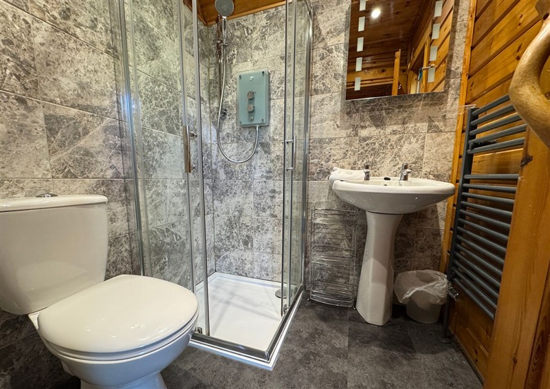 This is the bathroom at Tor View, Finlakes Holiday Park near Chudleigh
