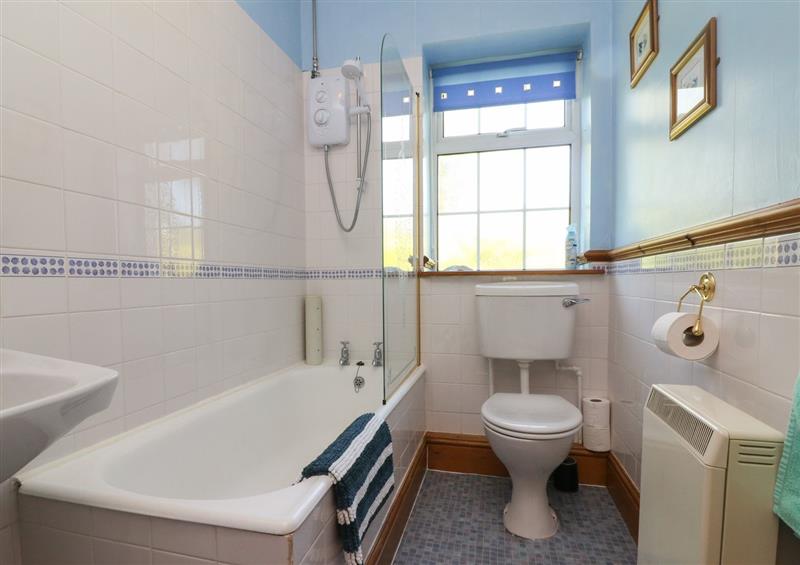 The bathroom at Tor View, Meldon near Sourton Down