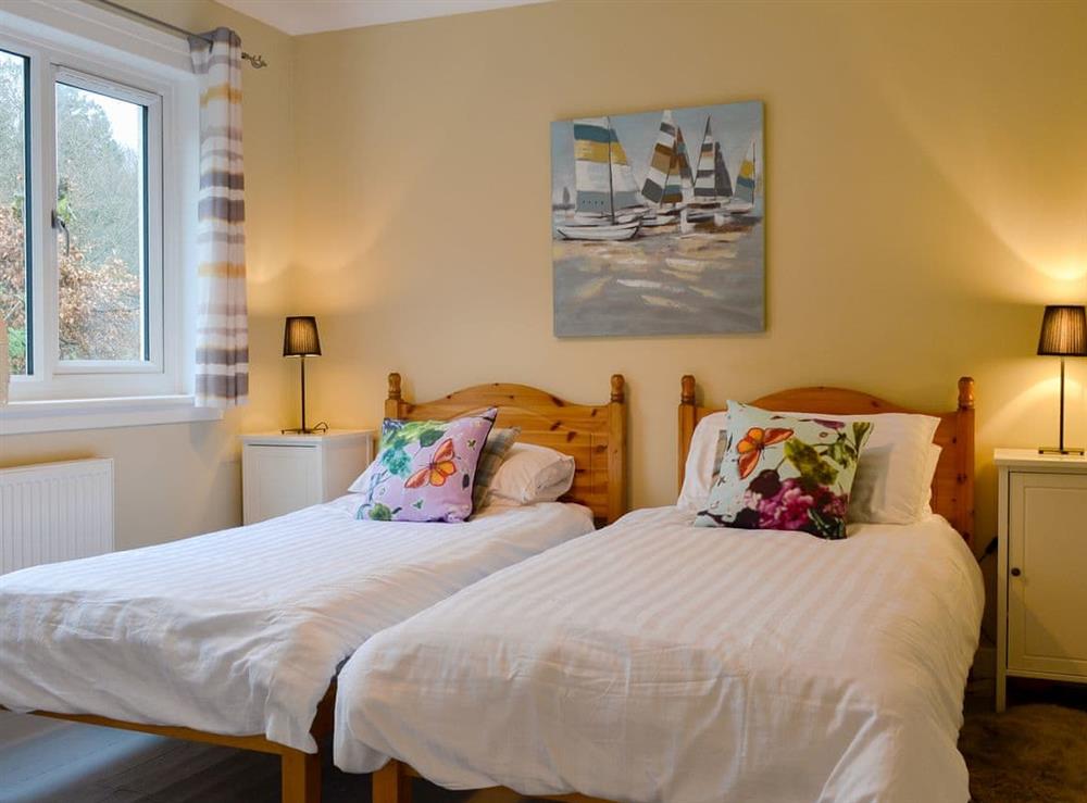 Cosy double bedroom at Torr Caladh in Glenfinnan, near Fort William, Inverness-Shire