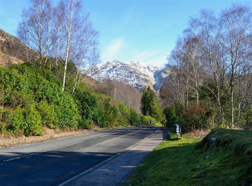 Surrounding area at Torr Caladh in Glenfinnan, near Fort William, Inverness-Shire