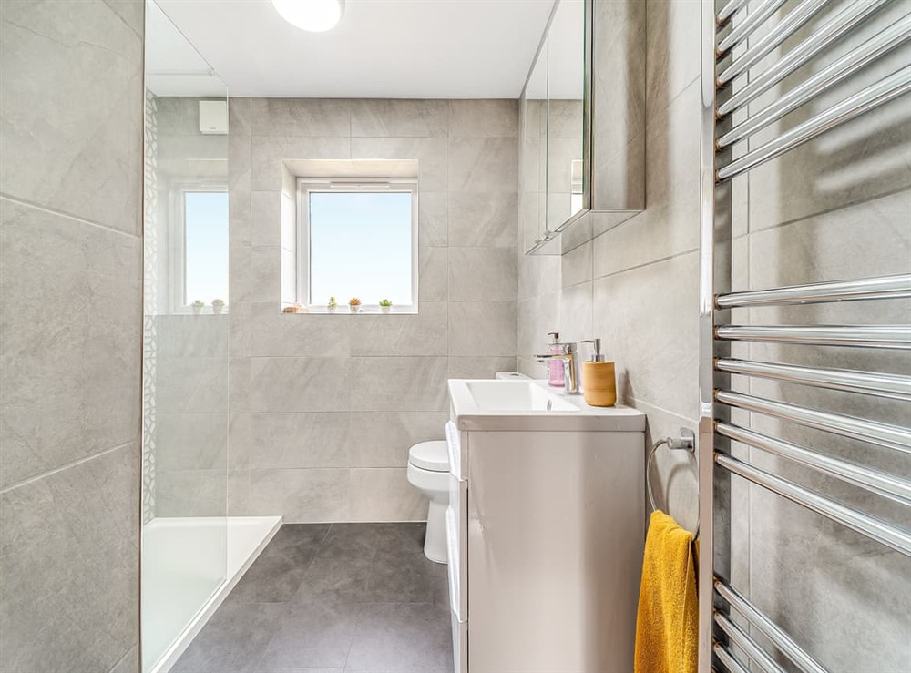 Bathroom at Torr Cottage in Dalrymple, Ayrshire