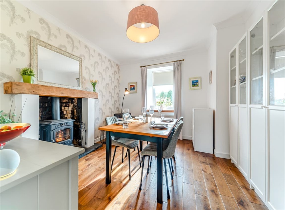 Dining Area at Torr Cottage in Dalrymple, Ayrshire