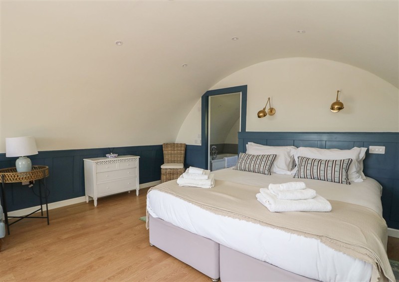 One of the bedrooms at Torsa, Cullipool