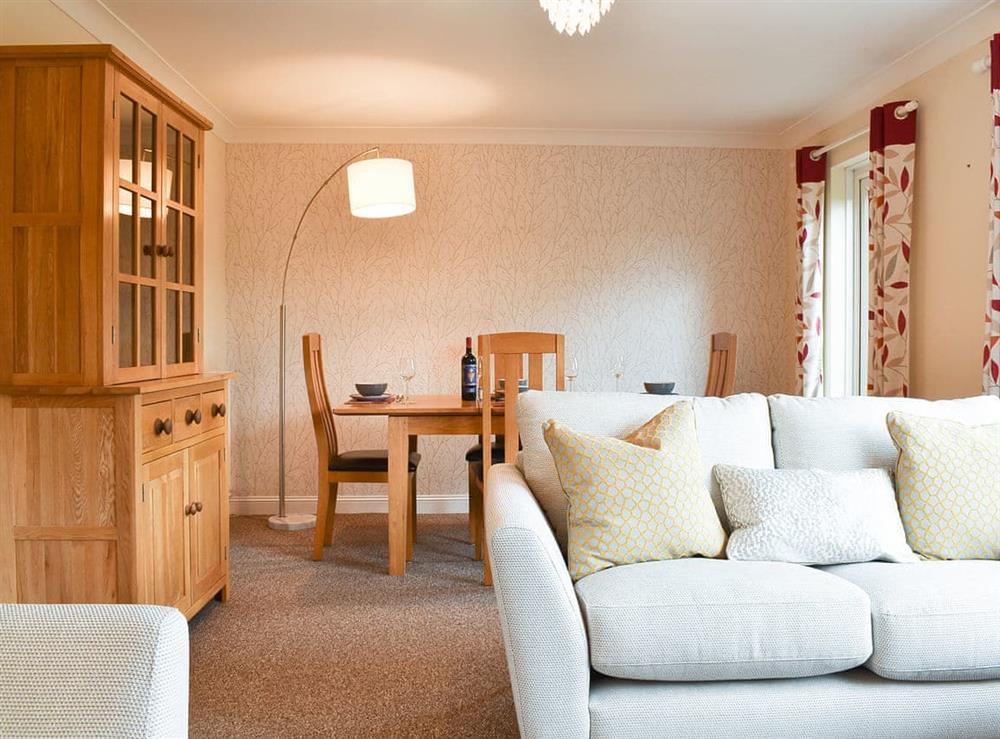 Living room/dining room at Torvean in Wareham, Dorset