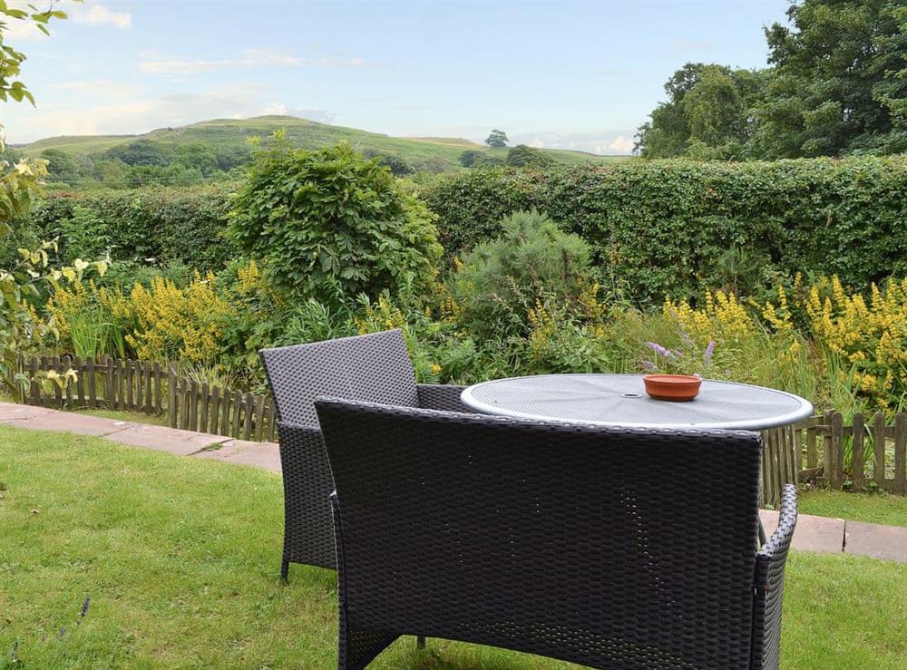 Sit out in the lovely garden and admire the view at Station Masters House, 