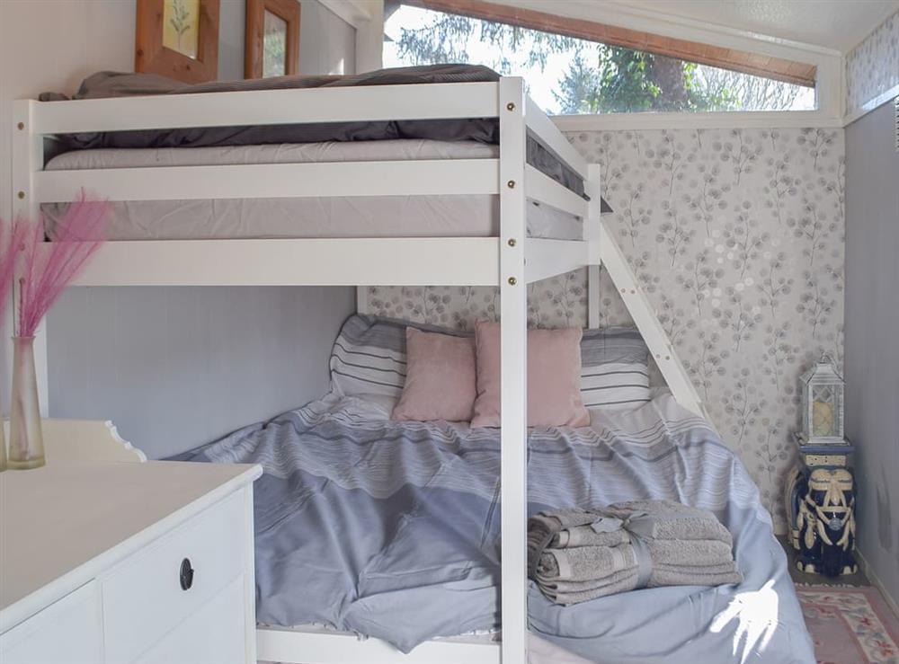 Bunk bedroom at Torwood 45 in Cenarth, near Newcastle Emlyn, Dyfed