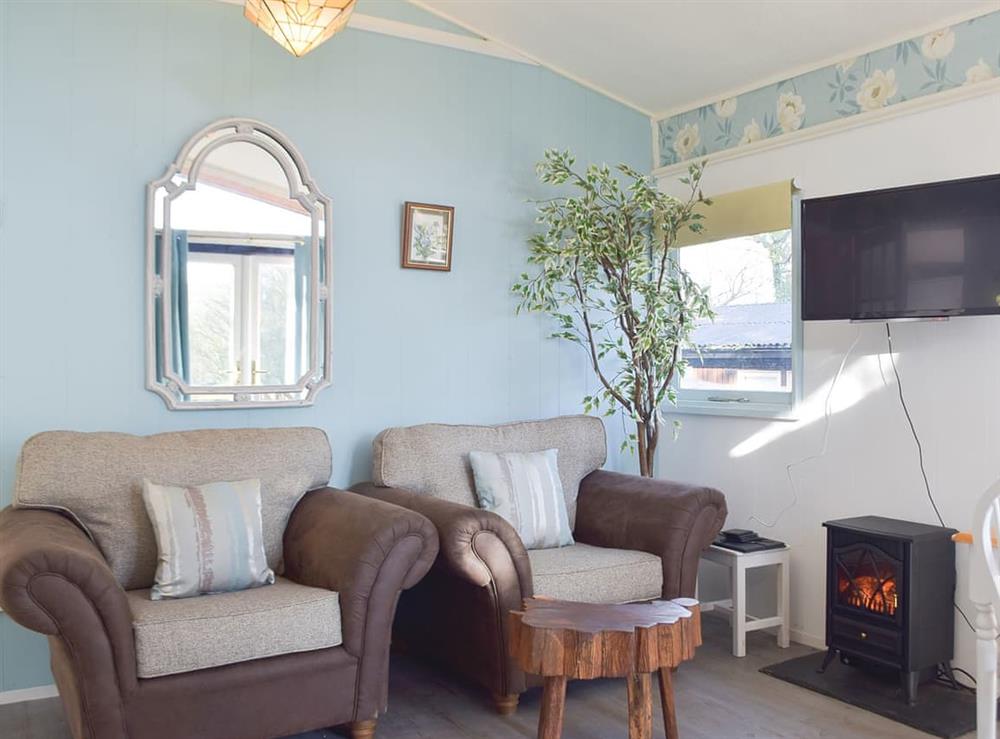 Living area at Torwood 45 in Cenarth, near Newcastle Emlyn, Dyfed